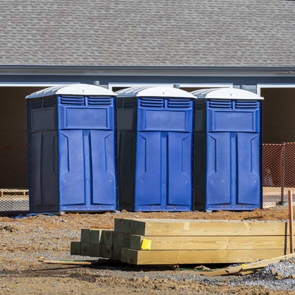 what is the expected delivery and pickup timeframe for the porta potties in Siren Wisconsin